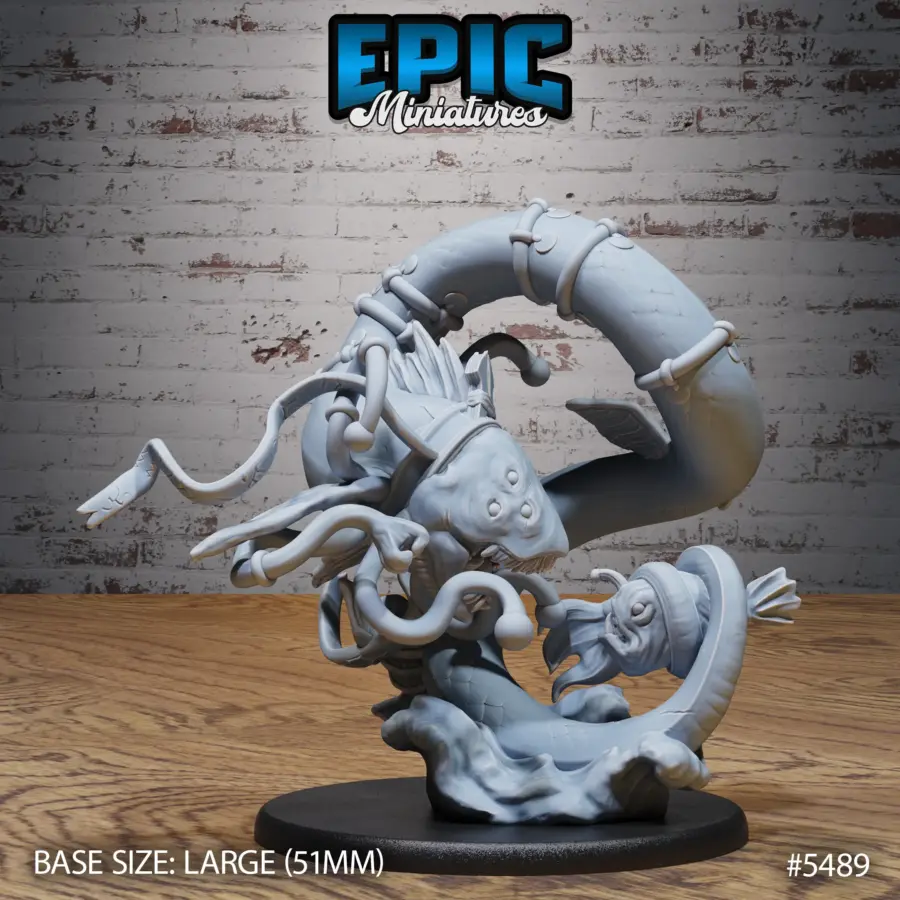 Deep Sea Eel Hunt (Large)