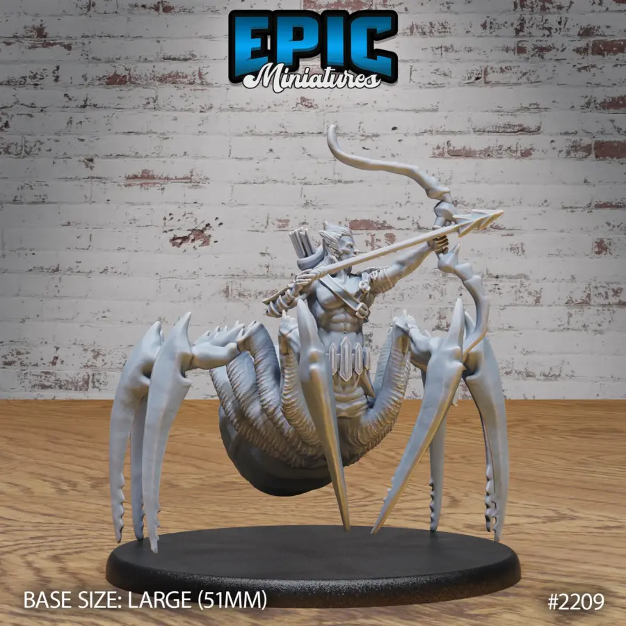Dark Elf Spider Archer (Large)