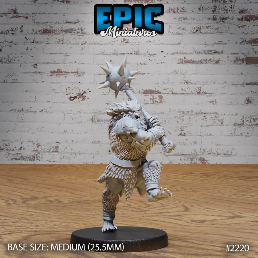 Bugbear Warrior Attacking (Medium)