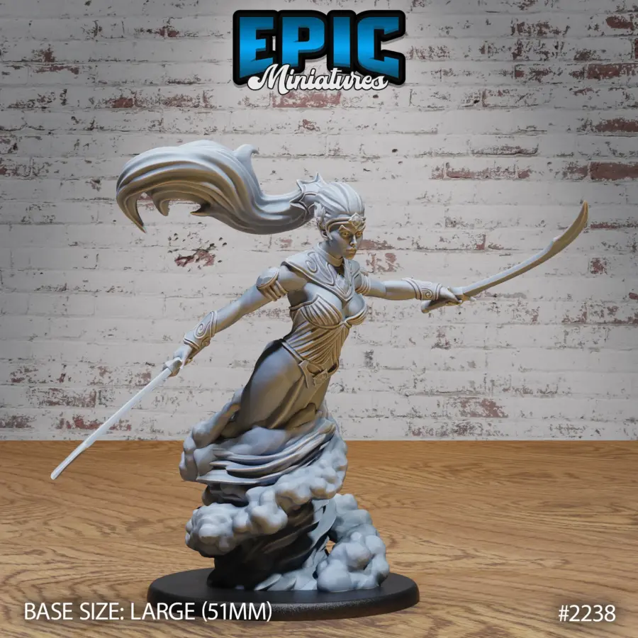 Djinni Female Saber (Large)