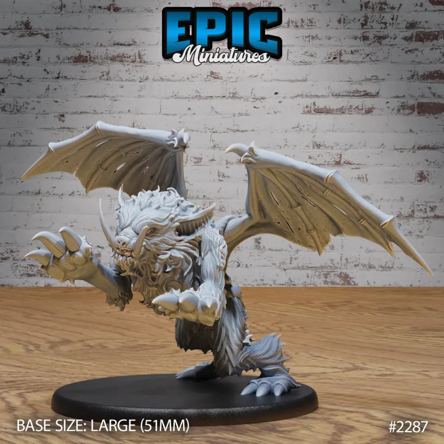 Summoned Beast Attacking (Large)