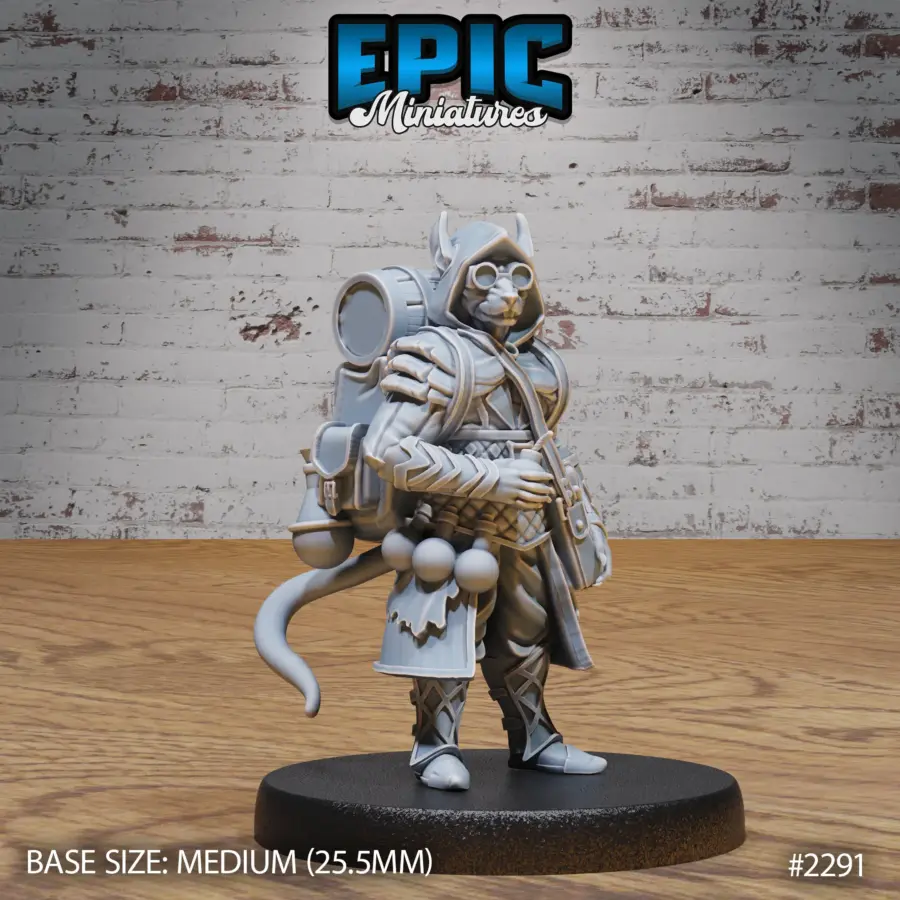 Rat Folk Alchemist (Medium)