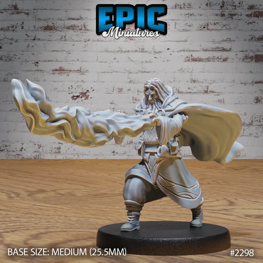 Wizard Adventurer Fire Magic (Medium)