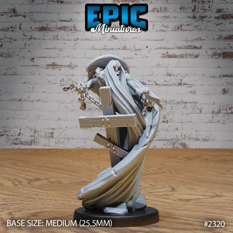 Graveyard Ghost Mace & Axe (Medium)