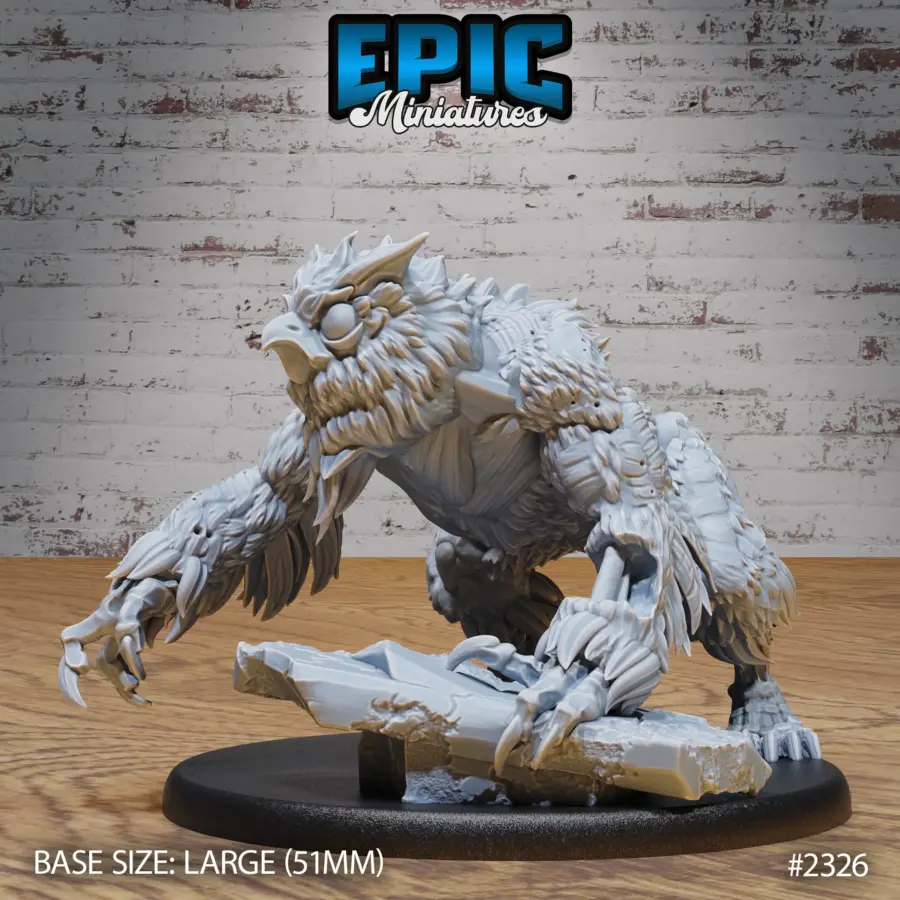 Zombie Owlbear Following (Large)