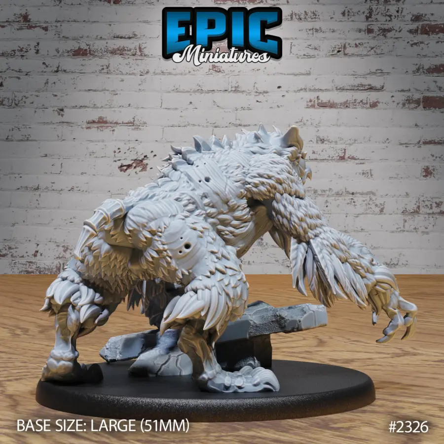 Zombie Owlbear Following (Large) - Image 2