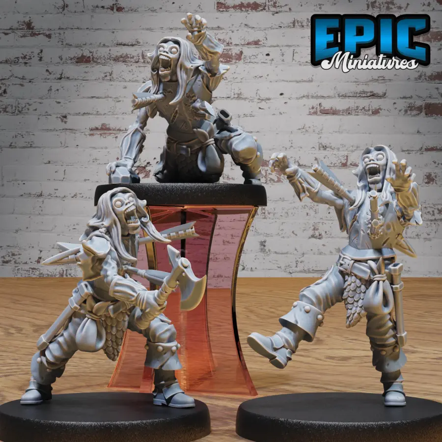 Zombie Warrior Set