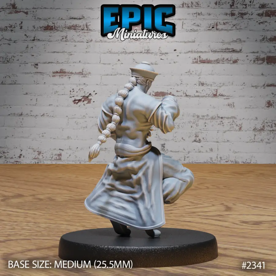 Zombie Kung Fu Monk (Medium) - Image 2