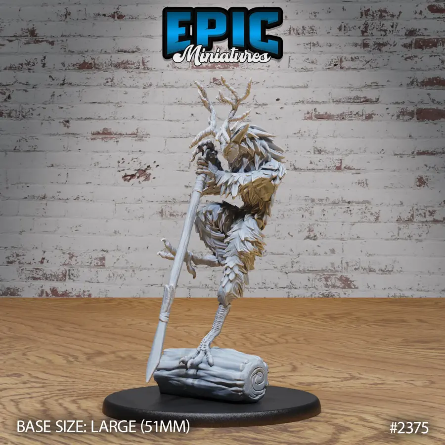 Were-Owl Spear (Large)