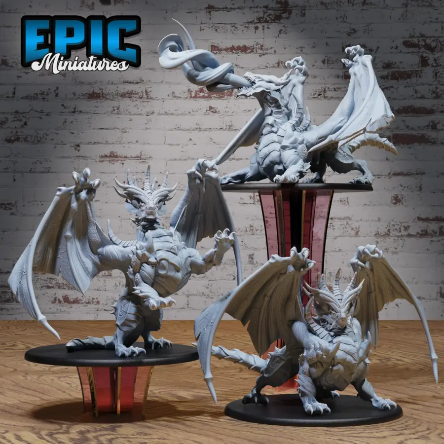 Gray Dragon Set