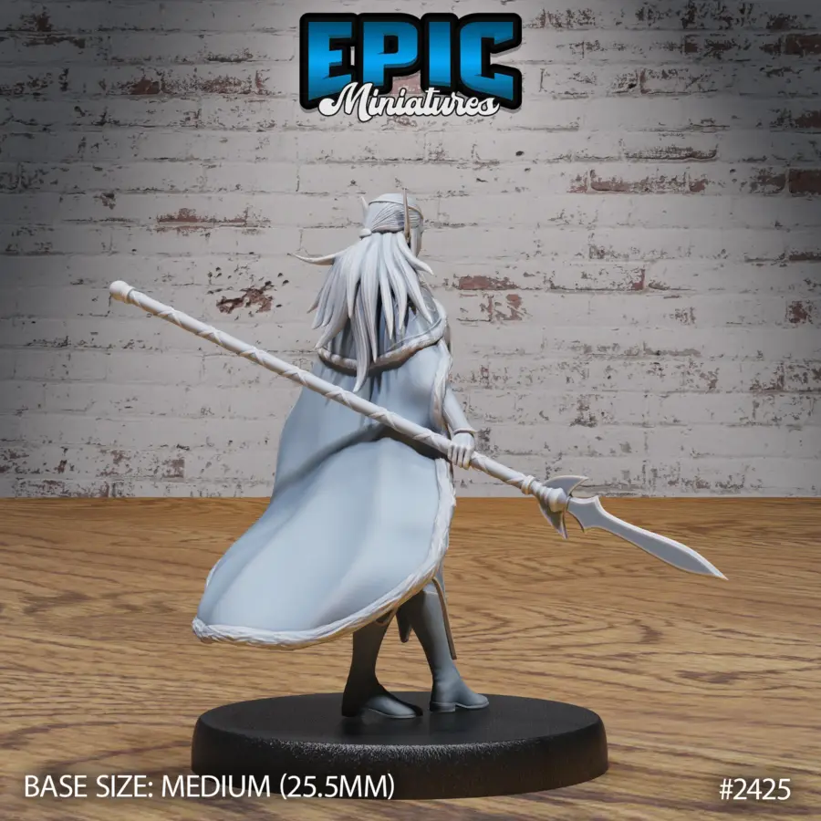 Fey Elf Winter Spear (Medium) - Image 2