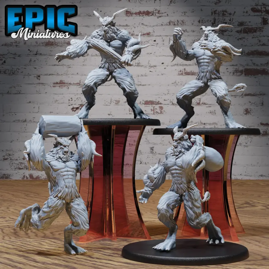 Big Foot Yeti Set