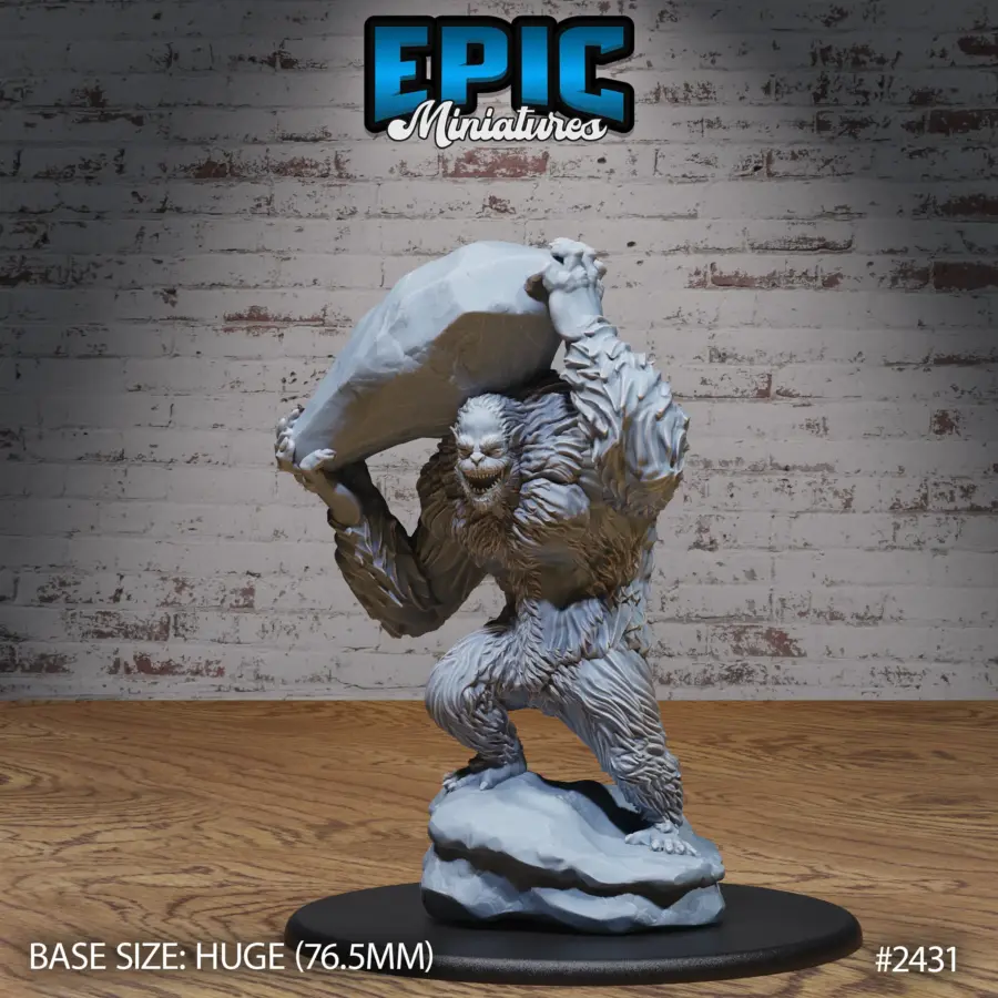 Yeti Abomination Rock (Huge)