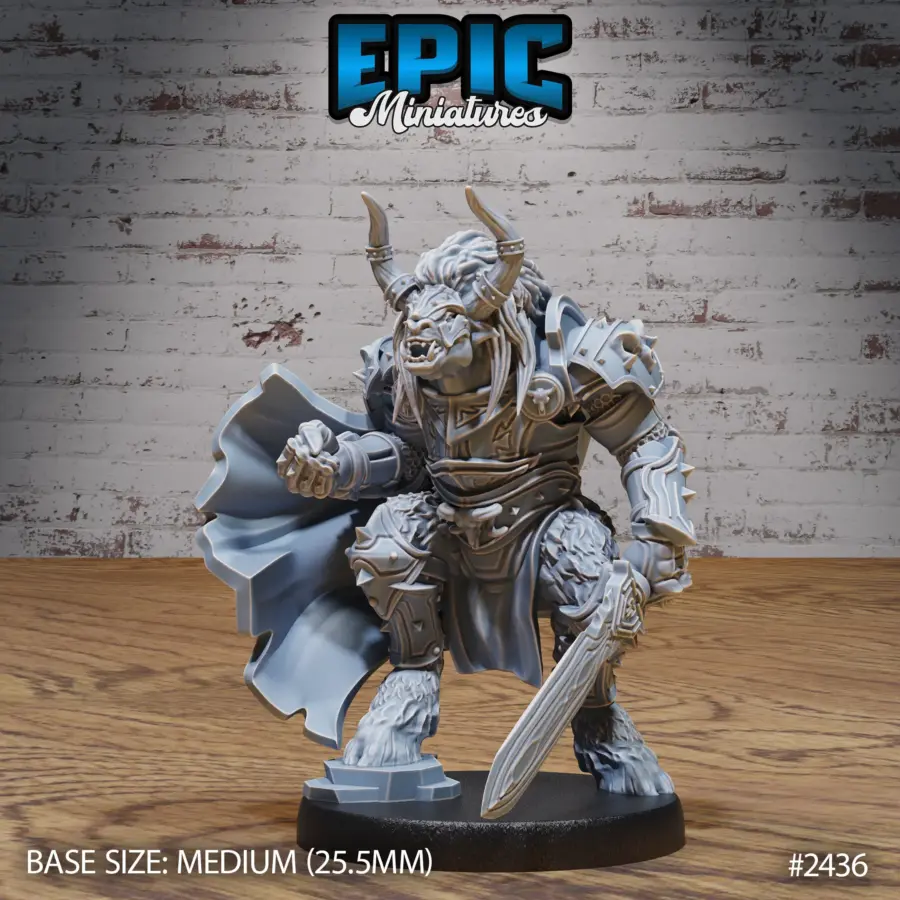 Wooly Minotaur Paladin Set - Image 2