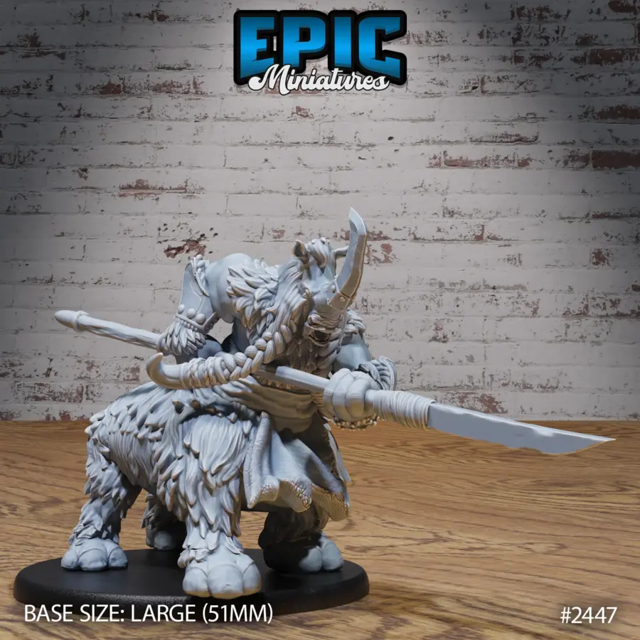 Rhino Centaur Spear (Large)