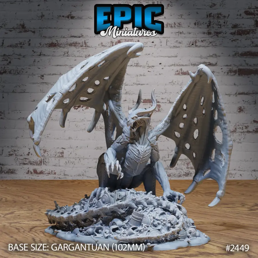 Skull Dragon (Gargantuan)