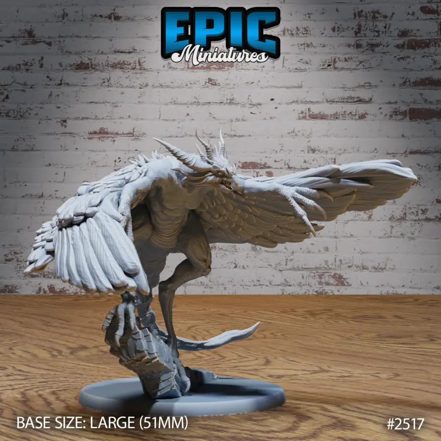 Harpy Beast Landed (Large)