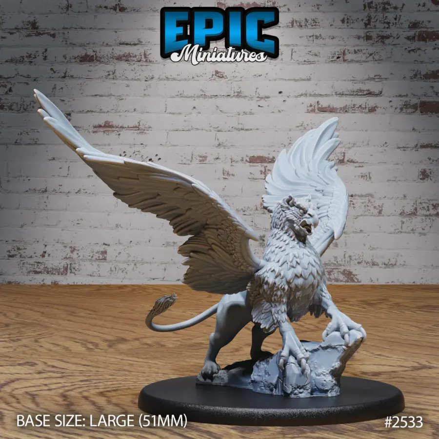 Griffin Armored Mount - 2 Variations (Large) - Image 3