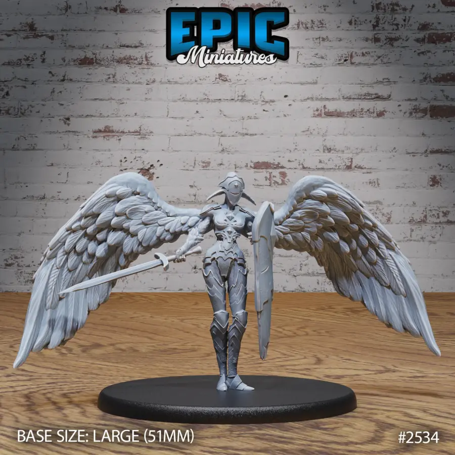 Animated Angel Statue (Large)