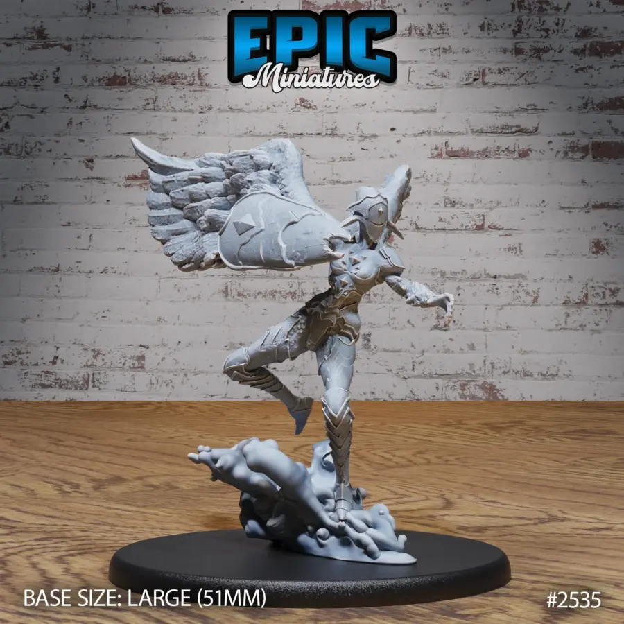 Animated Angel Statue Attacking (Large)