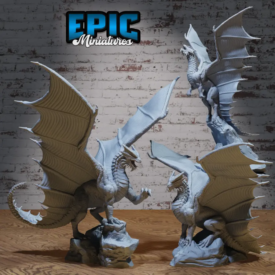 Young Copper Dragon / Adult Copper Dragon / Ancient Copper Dragon Set