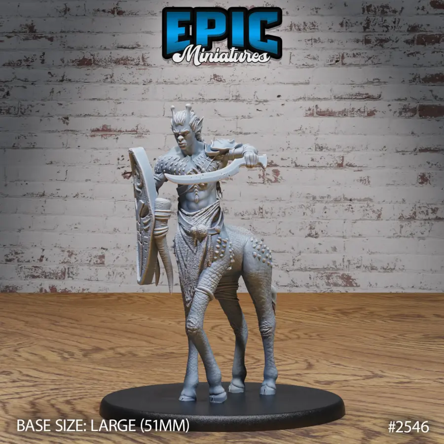 Giraffe Centaur Sword & Shield (Large)