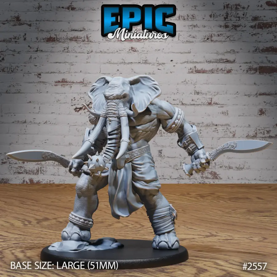 Elephant Folk Barbarian Set - Image 6