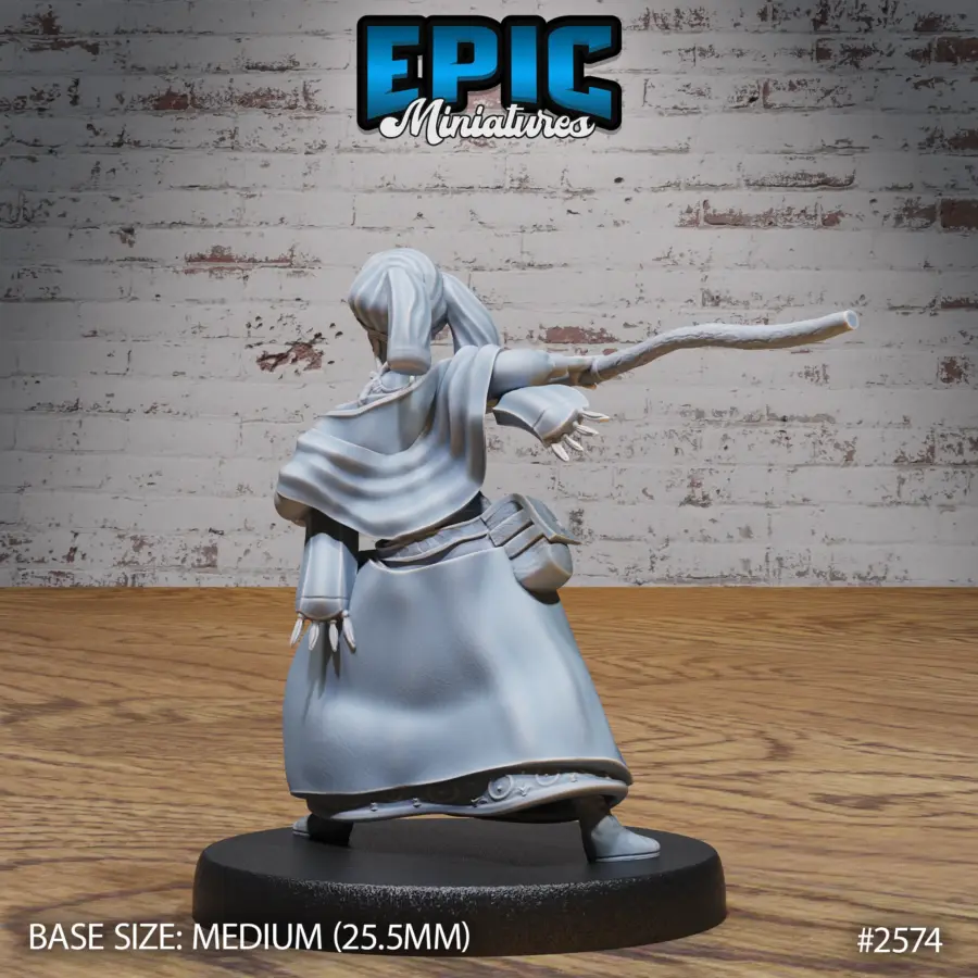 Tribe Seer Attacking (Medium) - Image 2