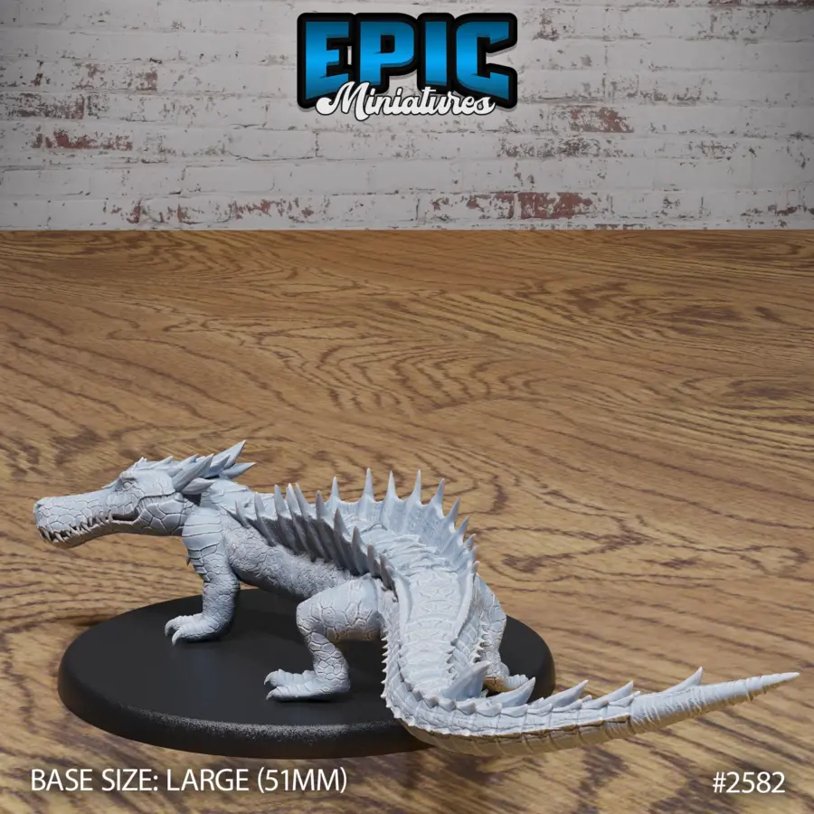River Crocodile / River Crocodile Mount / River Crocodile Attacking Set - Image 7