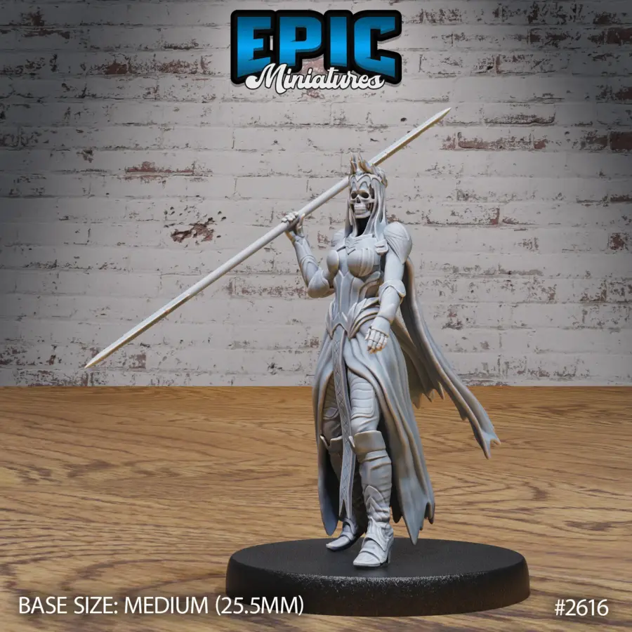 Wraith Female Spear - 2 Variations (Medium) - Image 3