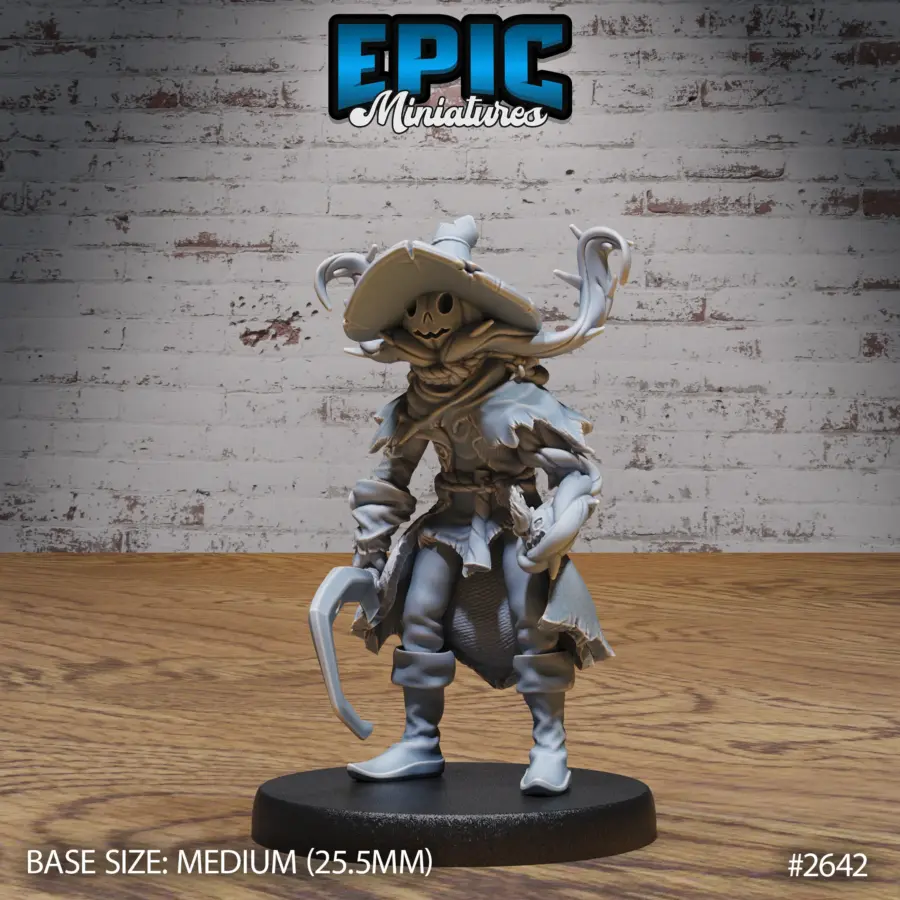 Pumpkin Scarecrow (Medium)