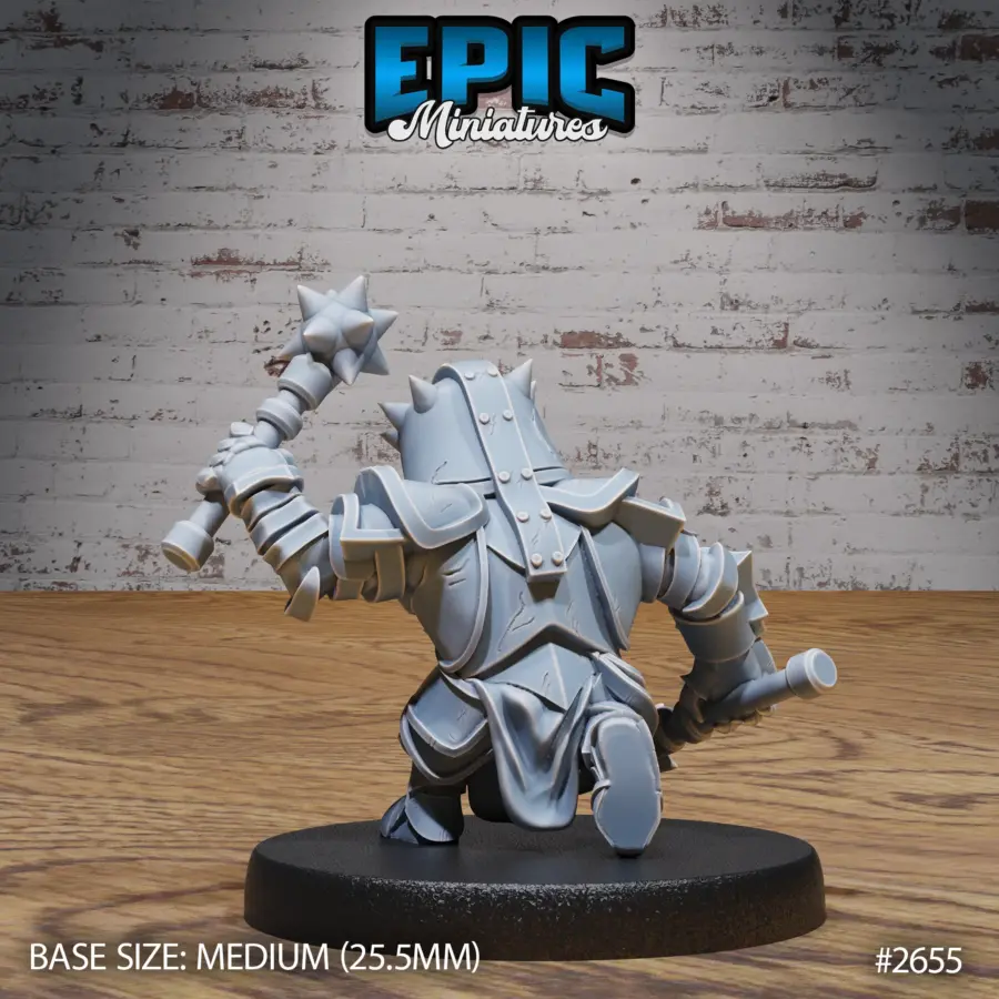 Halfling Juggernaut Sword / Halfling Juggernaut Shield / Halfling Juggernaut Clubs Set - Image 7