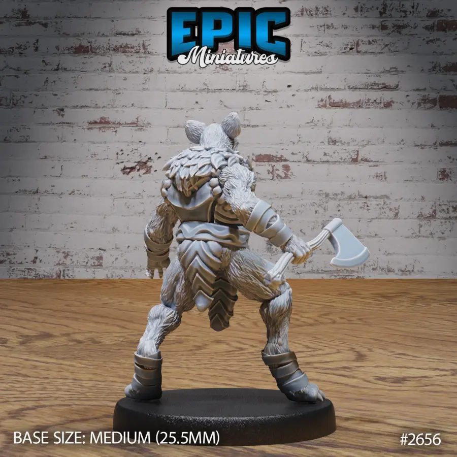 Prairie Gnoll Axe / Prairie Gnoll Club / Prairie Gnoll Jumping Set - Image 3