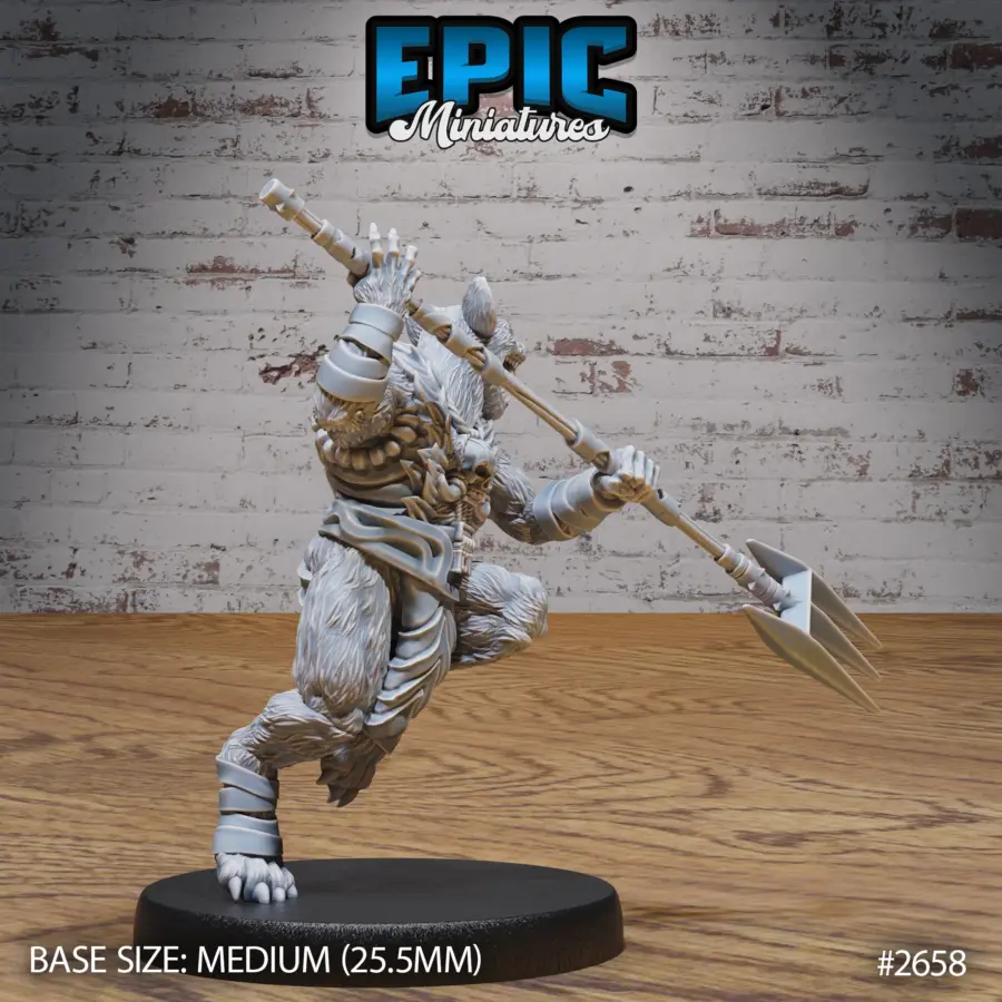 Prairie Gnoll Axe / Prairie Gnoll Club / Prairie Gnoll Jumping Set - Image 7