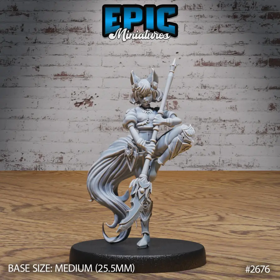 Fennec Girl Spear (Medium)