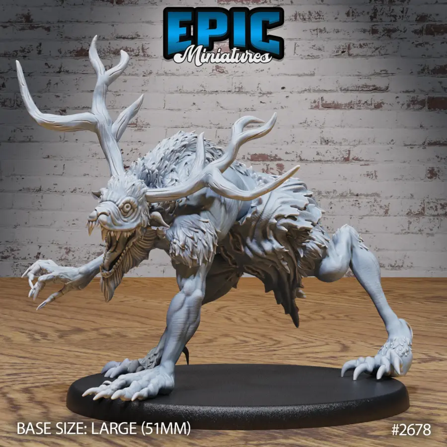 Wendigo Attacking (Large)