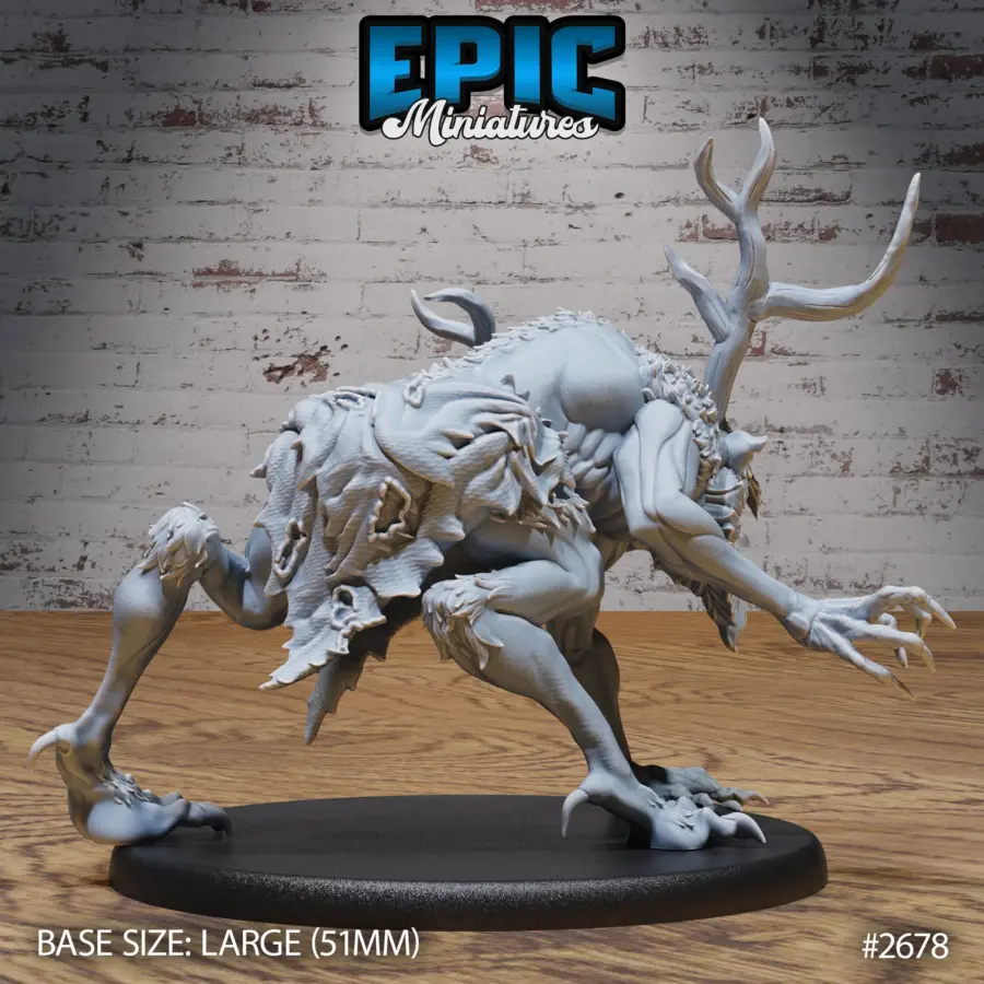 Wendigo Attacking (Large) - Image 2