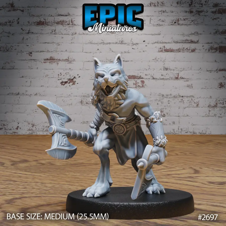 Fox Folk Tribe Berserker (Medium)
