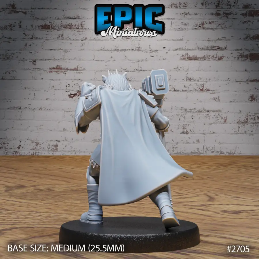 Warthog Folk Tribe Hammer Warrior (Medium) - Image 2