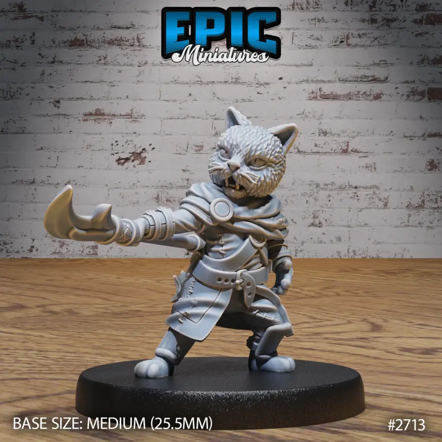 Cat Folk Tribe Spear (Medium)