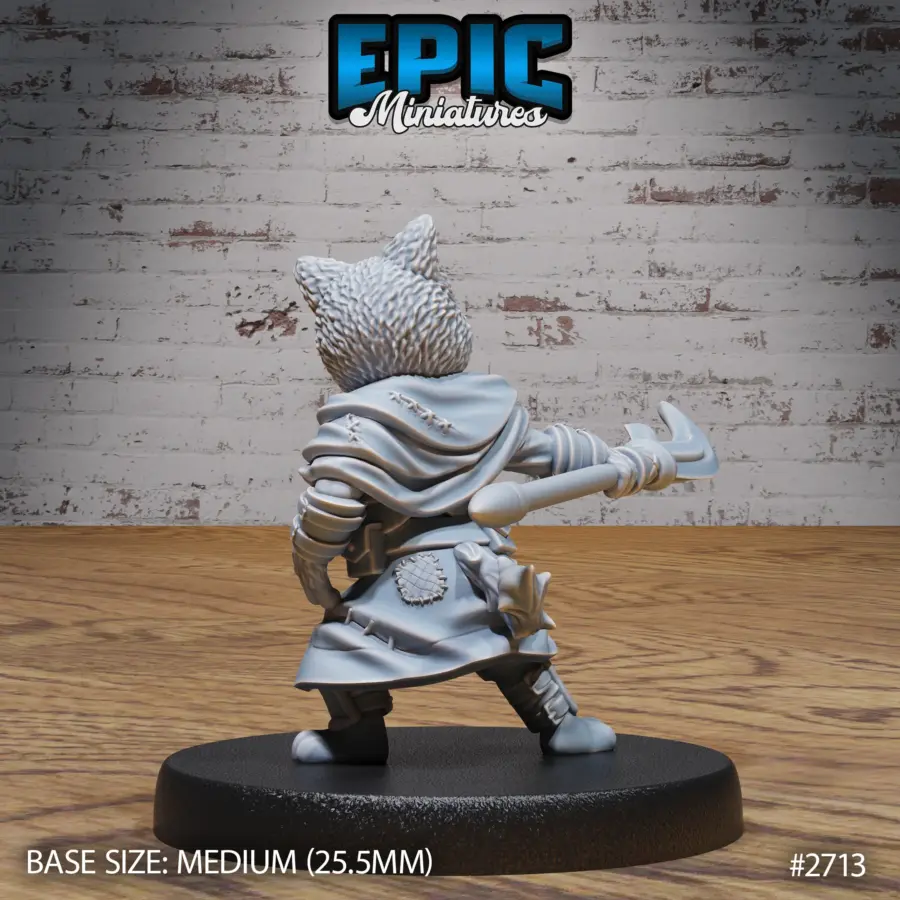 Cat Folk Tribe Spear (Medium) - Image 2