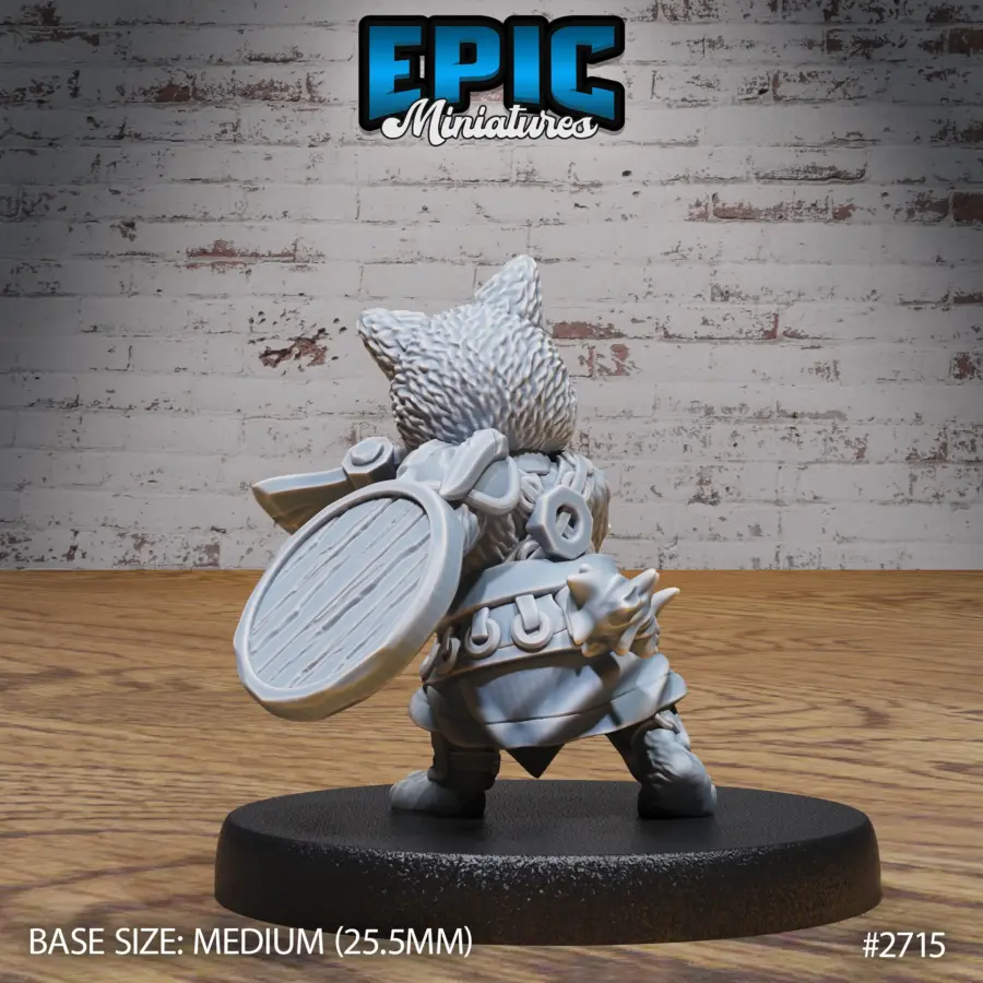 Cat Folk Tribe Axe (Medium) - Image 2