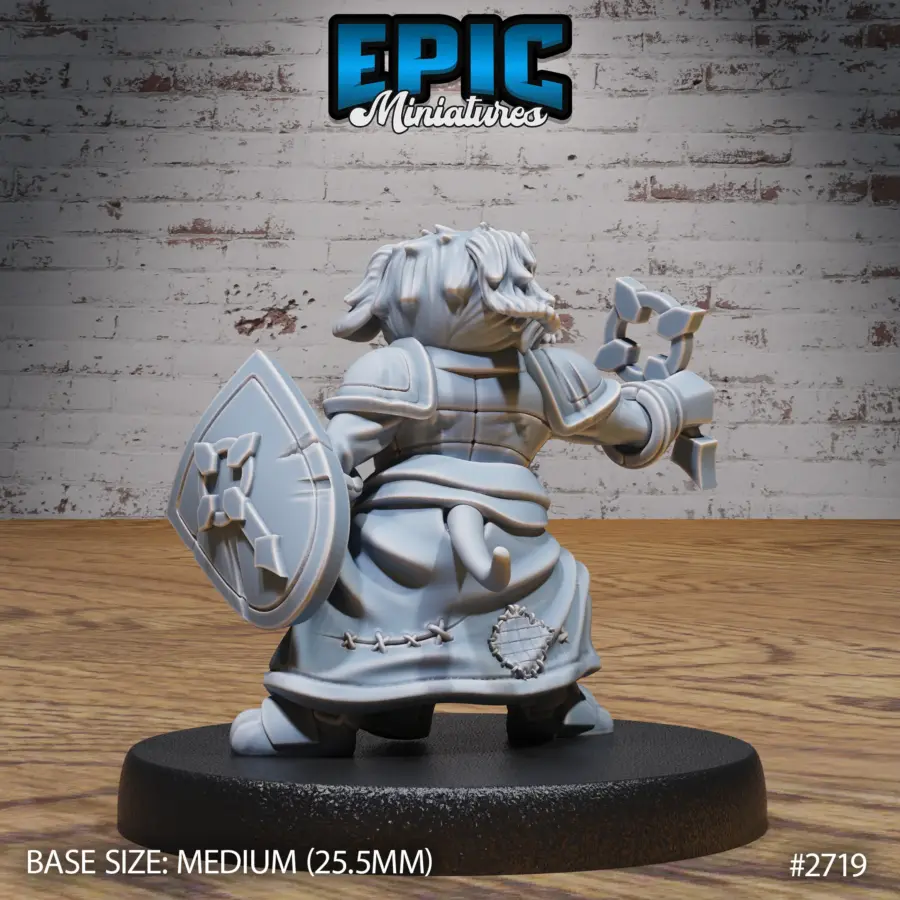 Dog Folk Tribe Cleric (Medium) - Image 2
