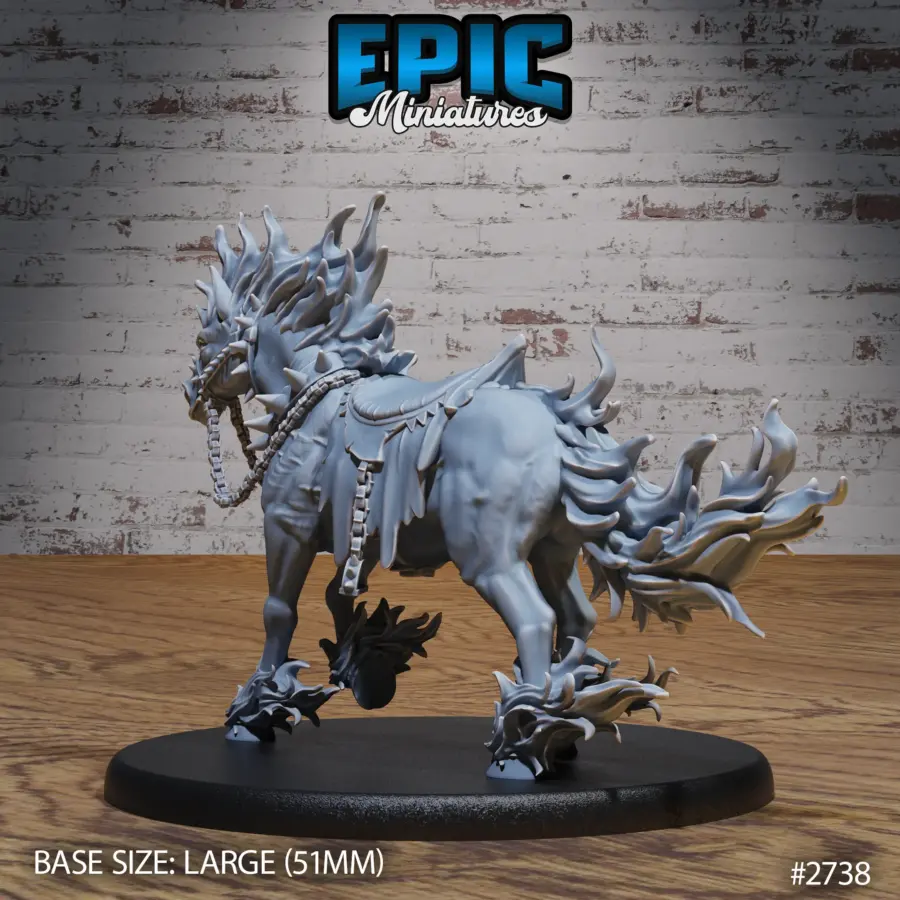 Nightmare Horse Mount (Large) - Image 2