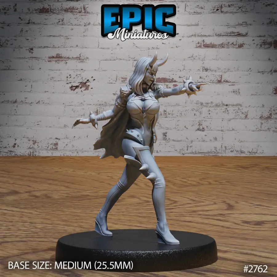 Wingless Lower Succubus Pointing (Medium)