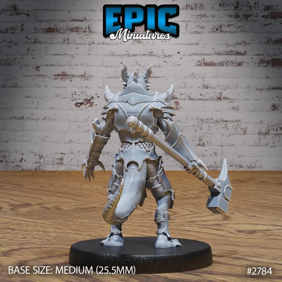 Dragonborn Warrior / Dragonborn Warrior Attack / Dragonborn Raptor Rider Set - Image 6