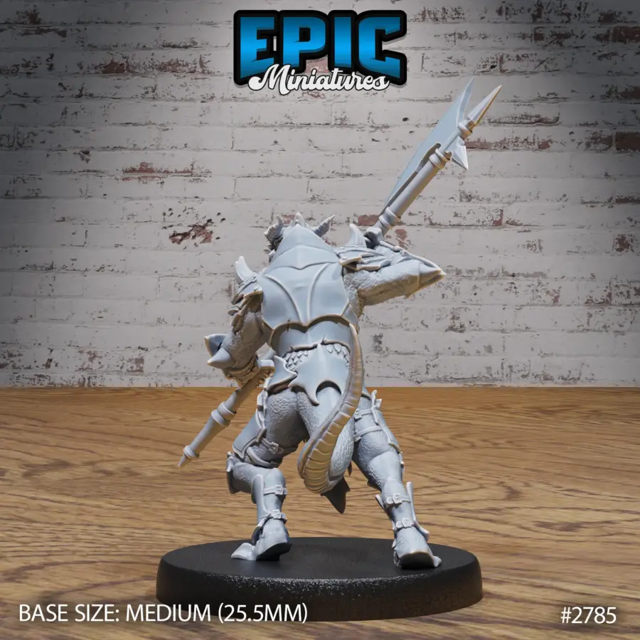 Dragonborn Warrior / Dragonborn Warrior Attack / Dragonborn Raptor Rider Set - Image 3