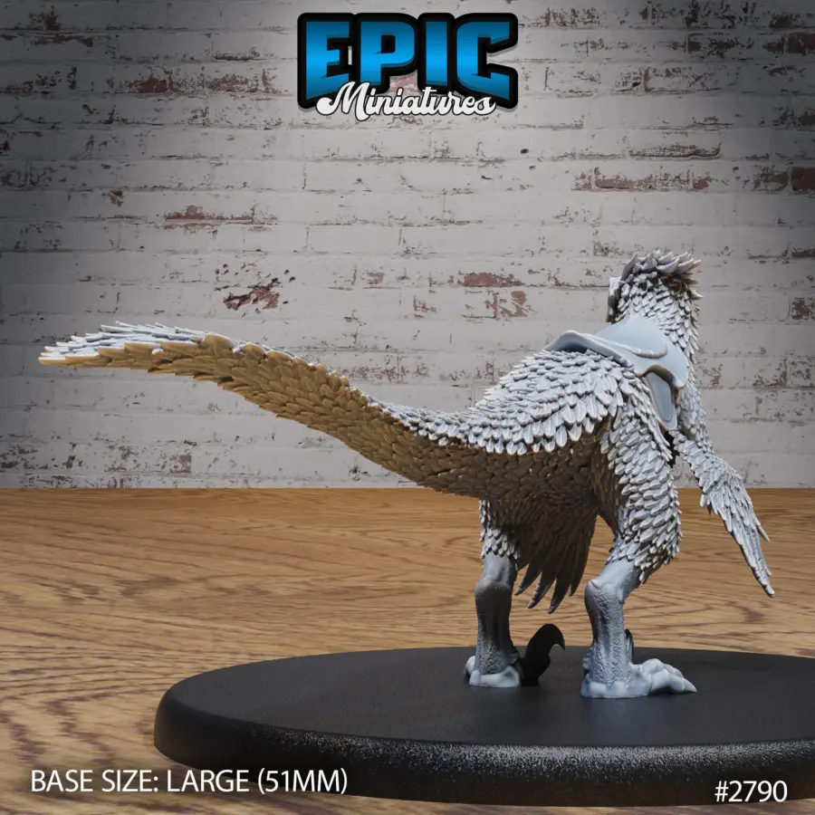 Feathered Raptor Mount (Large) - Image 2