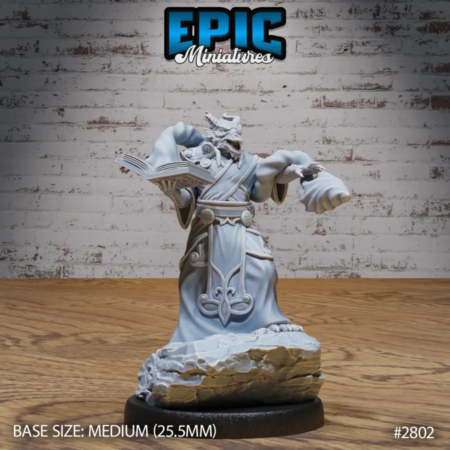 Dragonborn Priest Magic (Medium)