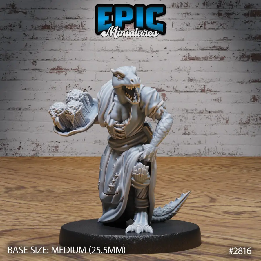 Lizardman Tribe Waitress (Medium)